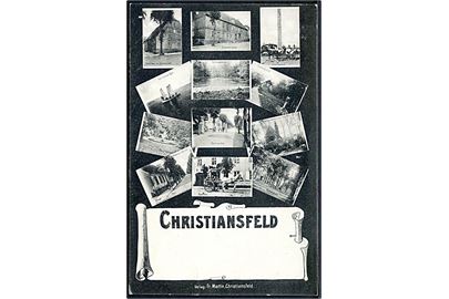 Christiansfeld, diverse prospekter. Fr. Martin u/no.