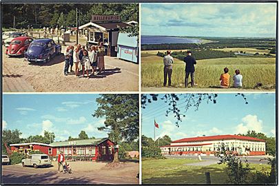 Motiver fra Høve Strand. Kroen, Hellerup Is, Hotel Strandlyst. Horisont Mailing no. 7010. 