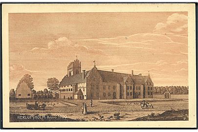 Herlufsholm Anno 1700. Alfred Simon (I. Chr. Koch's Eftf) no. 22597. 