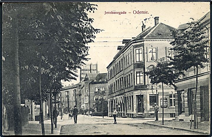 Odense. Jernbanegade. W. E. L. no. 234. 