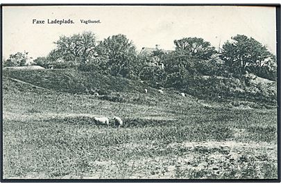 Faxe Ladeplads. Vagthuset. P. N. Tinglef no. 892. 