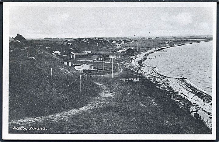 Næsby Strand. Stenders no. 195.