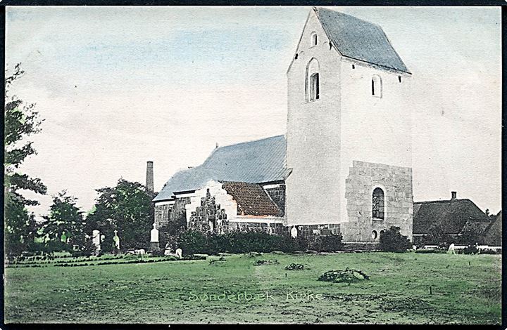 Sønderbæk Kirke. Stenders no. 6921. 