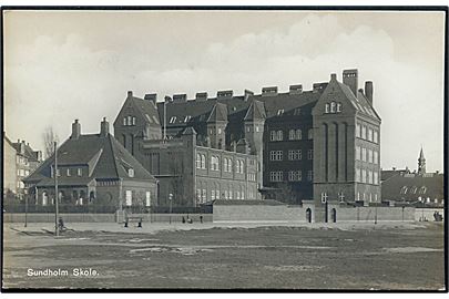 Købh., Sundholm skole. H. Hansen u/no.