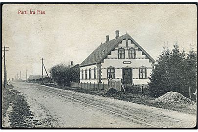 Parti fra Hee. C. J. C. no. 295. (Afrevet mærke). 