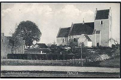 Præstø. Skibbinge Kirke. Andreas Jensen no. 14 404. 