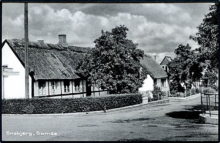 Onsbjerg, Samsø. Stenders no. 97787. 