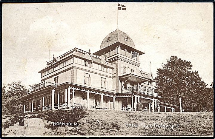 Bornholm. Hotel Jomfrubjerget. Frits Sørensens Boghandel no. 17480. 