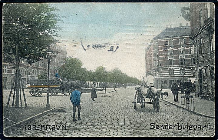 Købh., Sønder Boulevard. Dansk Industri no. 25. Fotograf Orla Bock. Hj. knæk. Kvalitet 6