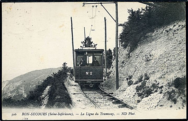Frankrig, Bon-Secours, elektrisk jernbane. No. 306.