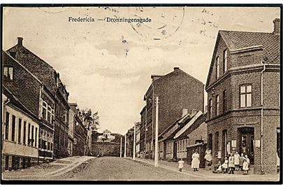 Fredericia, Dronningensgade. A. F. no. 954.