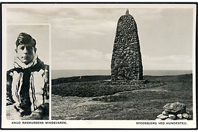 Spodsbjerg ved Hundested. Knud Rasmussens Mindevarde. Grønlunds Forlag no. 330. 