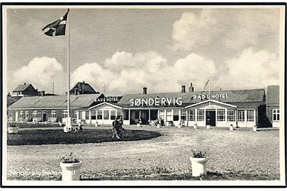 Søndervig Badehotel. Stenders no. 88490. 