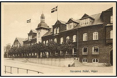 Vejen, Hansens Hotel. Stenders no. 60584. 