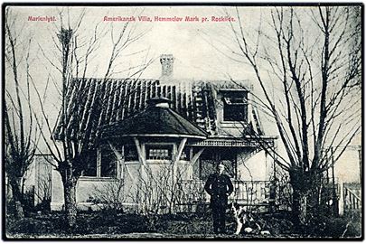 Roskilde, Marienlyst, Amerikansk Villa, Hemmeløv Mark. U/no.