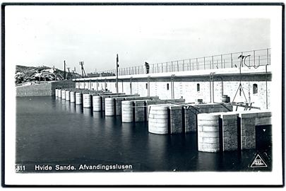 Hvide Sande. Afvandingssluen. Pors no. 311. 