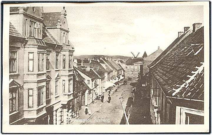 Faaborg. Østergade. Stenders no. 41529.