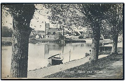 Næstved, parti fra Havnen. E. Larsen Demuth u/no.