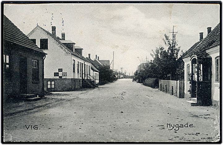 Vig, Nygade. Bay, Asnæs no. 10547.