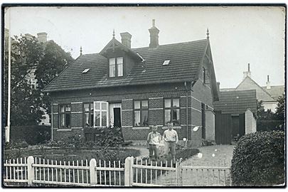 Faaborg, villa. Fotokort u/no. anvendt i Faaborg. 