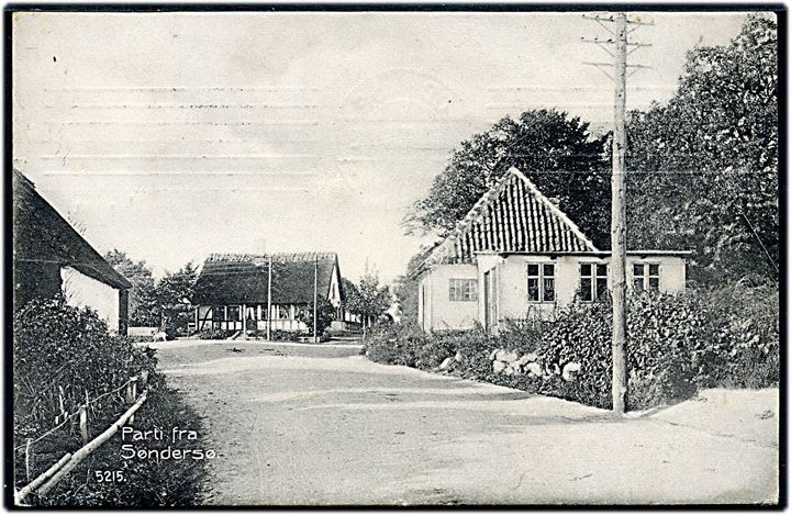 Søndersø, gadeparti. No. 5215.