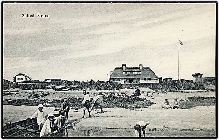 Parti fra Solrød strand. E. Flensborg no. 1131.
