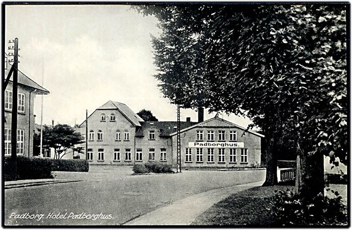 Padborg, Hotel Padborghus. H.H. Bossen nr. 9887.