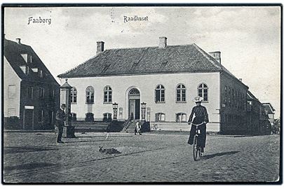 Faaborg. Raadhuset. P. Alstrup no. 3889.