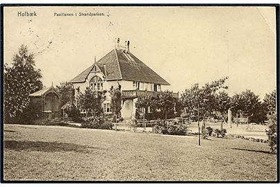 Holbæk. Pavillonen i strandparken. U/no.