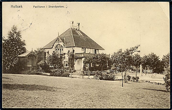 Holbæk. Pavillonen i strandparken. U/no.