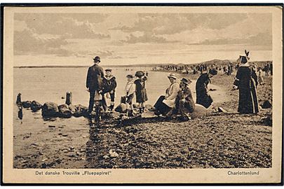 Charlottenlund, Fluepapiret - det danske Trouville. H. Chr. Petersen no. M562621.