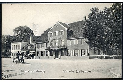 Klampenborg, Gamle Bellevue. Stenders no. 6007. Har været opklæbet.