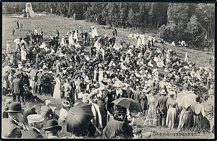 Skamlingsbanken. Kioskens Forlag Skamlingsbanken no. 29235.