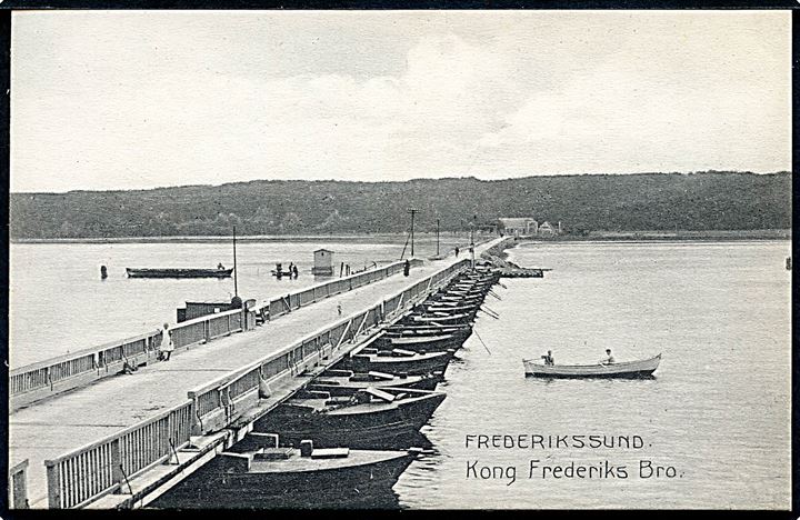 Frederikssund. Kong Frederiks Bro. J.J. Ebbesen no. 6377.