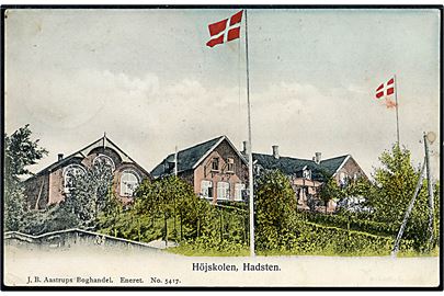 Hadsten. Højskolen. J.B. Aastrup no. 5417.