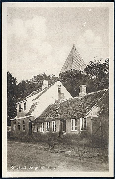 Ringsted. De gamle Huse. Stenders no. 57056.