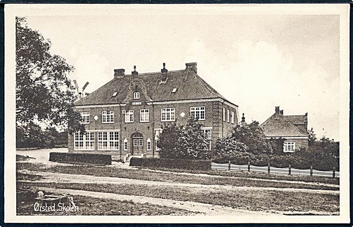 Ørsted, Skolen. Steners no. 63528.