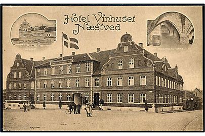 Næstved. Hotel Vinhuset. Stenders no. 51828.