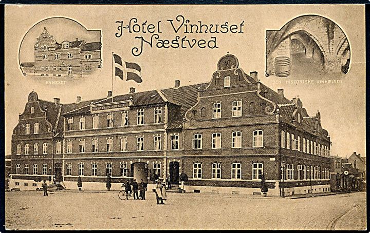 Næstved. Hotel Vinhuset. Stenders no. 51828.