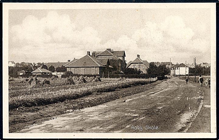 Aaby skole. Stenders no. 57905.