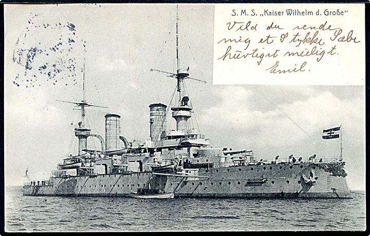 S.M.S. Kaiser Wilhelm d. Grosse. 
