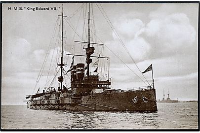 HMS King Edward VII. J. Welch & Sons. 