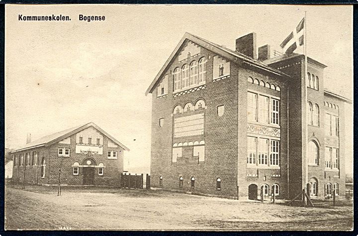 Bogense, Kommuneskolen. Stenders no. 44081.