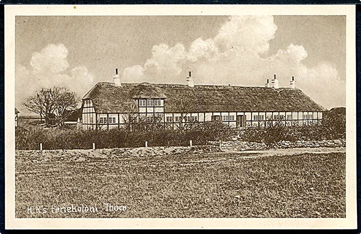 Thorø, K.K.'s feriekoloni Thorøgaarden. Plums Boghandel u/no.