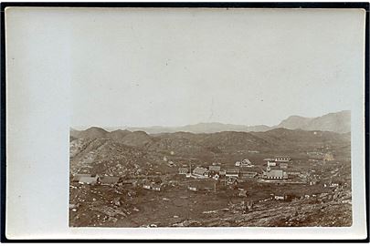 Grønlandsk koloni ca. 1910. Fotokort u/no.