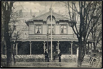 Frederiksberg. Mellemhave Pavillonen Alléenberg.  O.K.P. No. 1117.