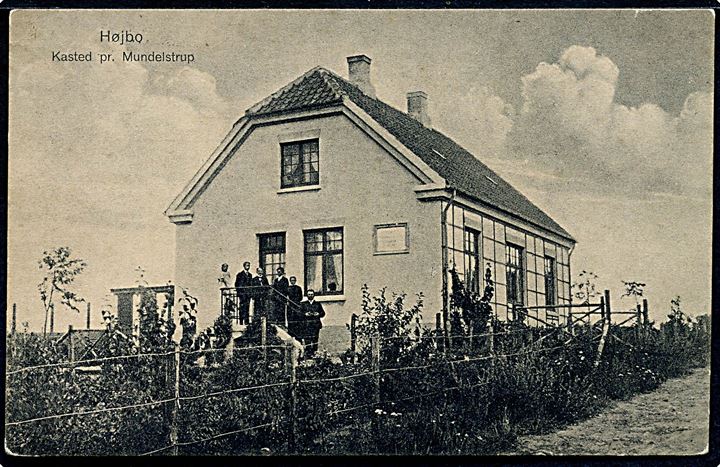 Kasted pr. Mundelstrup. Villa Højbo. J.J.N. no. 7485.