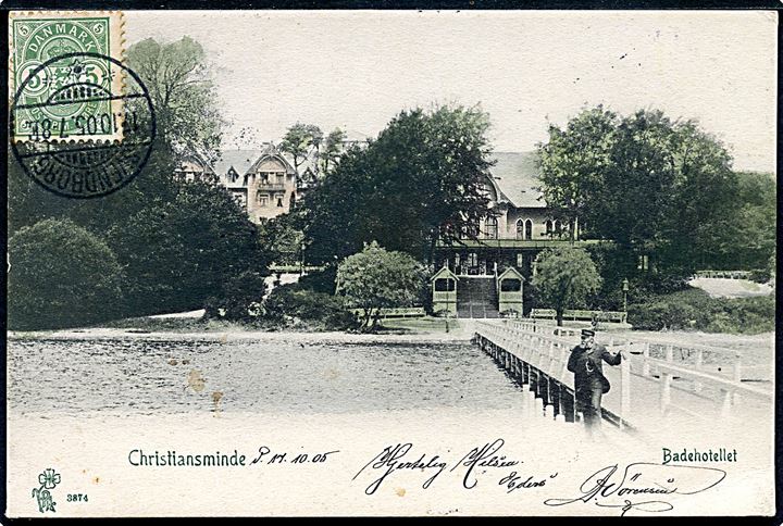 Christiansminde Badehotel. P. Alstrup no. 3874.