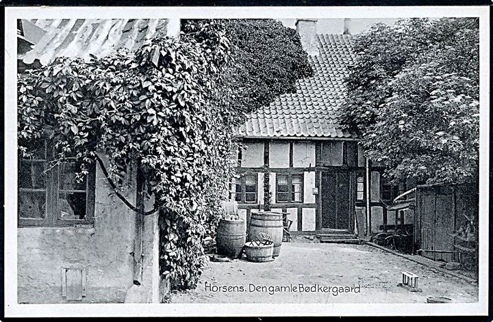 Horsens. Den Gamle Bødkergaard. Stenders no. Horsens 151.