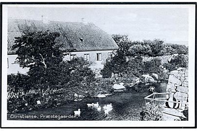 Christiansø. Præstegaarden. Colbergs Boghandel no. 924.